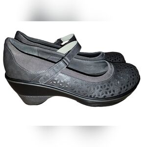 JBU Charcoal Cutout Mules